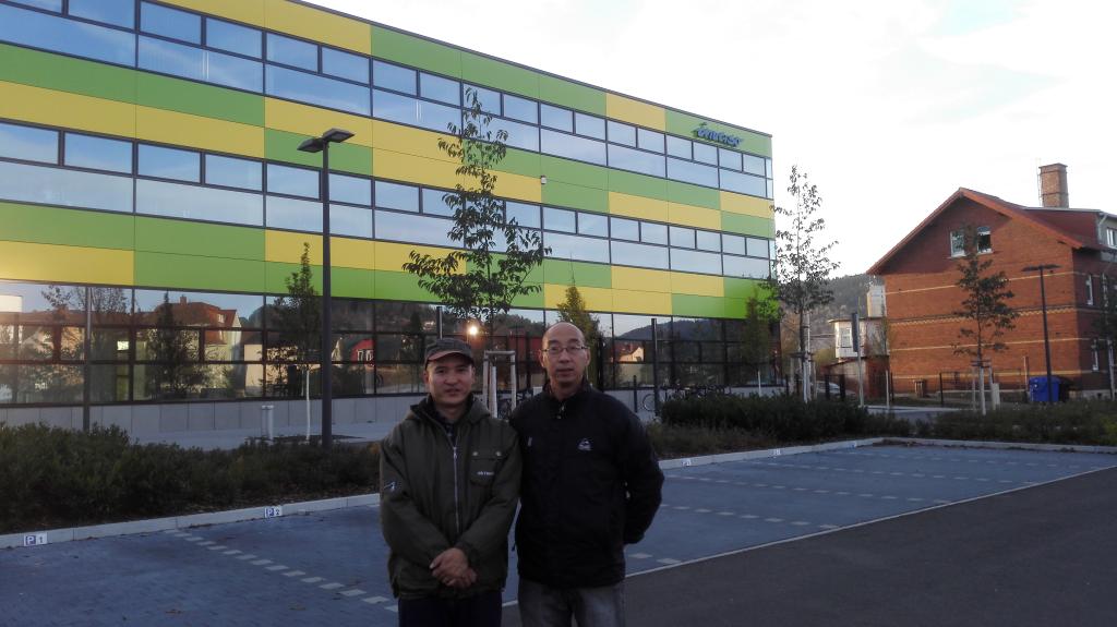 吴阳和张木老师在伊尔姆瑙工业大学交流学习